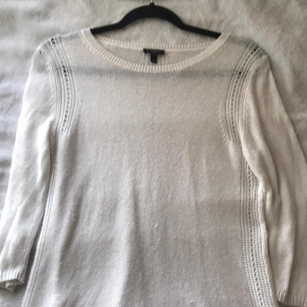 Long Sleeve White Top